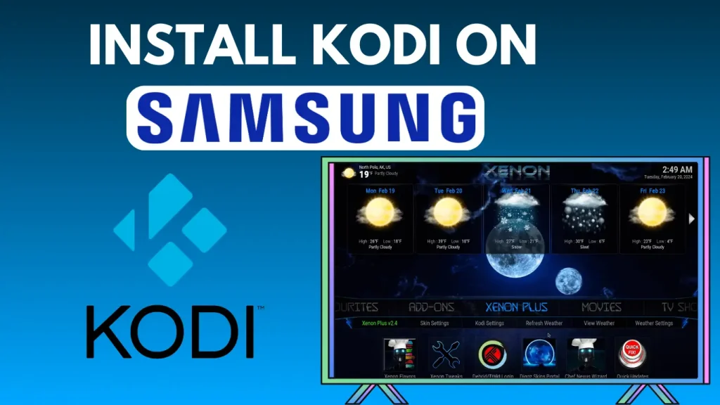 تثبيت Samsung TV Plus